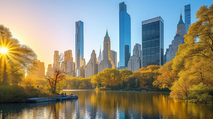 Obraz premium City part