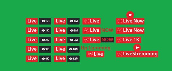 Live viewer logo green screen