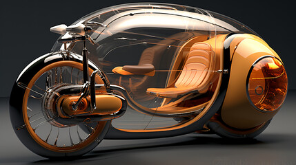 Solar powered electric bikes transportation