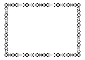 rectangle a4 frame, border frame graphic simple, art line frame