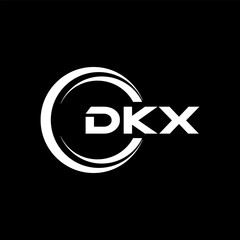 DKX Letter Logo Design, Inspiration for a Unique Identity. Modern Elegance and Creative Design. Watermark Your Success with the Striking this Logo.