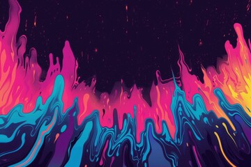 Gradient liquid background. abstract wavy wallpaper. Wave gradient background. Abstract futuristic color background. vibrant color wallpaper. Abstract synthwave wallpaper. 