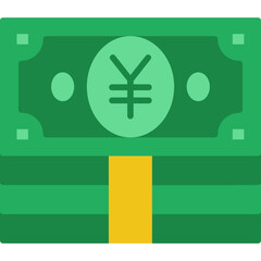 Obraz premium Yen Icon