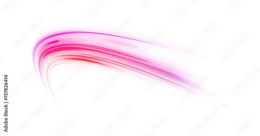 Aufkleber Vector png swirl trail effect. Abstract vector fire circles, sparkling swirls and energy light spiral frames. Database fast data transfer acceleration.	