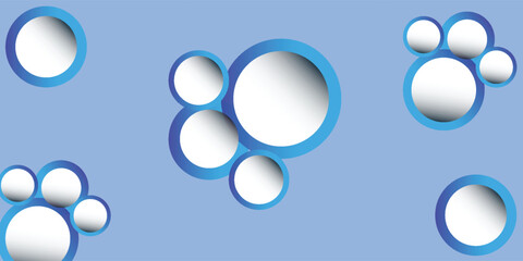 Abstract web design bubble, vector eps10.
