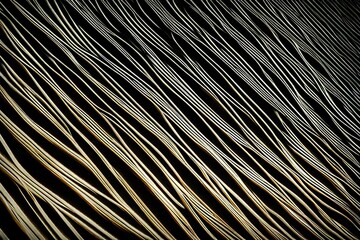 An abstract pattern made of shadows and light on a textured wall.