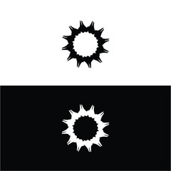 Circle vector logo template illustration .Circle icon logo design