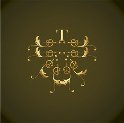 Web Creative Initial letter t logo design with modern business vector template. Creative isolated t monogram logo design