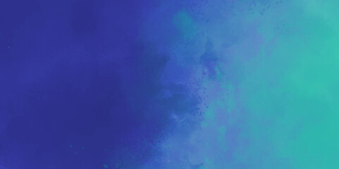 Blue watercolor background texture design .abstract blue watercolor painting background .Abstract panorama banner watercolor paint creative concept .