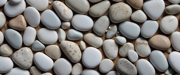 Pure white stone and gravel background with high quality photos.