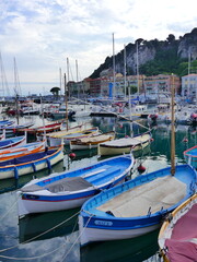 Obraz premium Bateaux et port de Nice