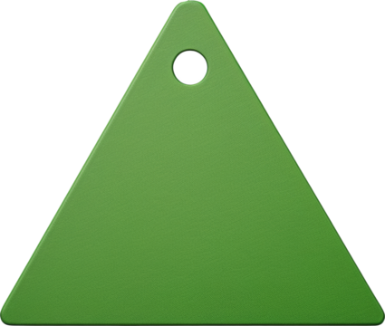 price tag,triangle green pricetag for products isolated on white or transparent background,transparency  - Powered by Adobe