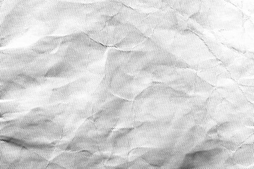 Abstract simple black and white newspaper halftone texture consists of different dots isolated on a white background. Geometric dotted vector shape elements pattern for presentation design or banner