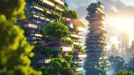 Plants on buildings, a new future