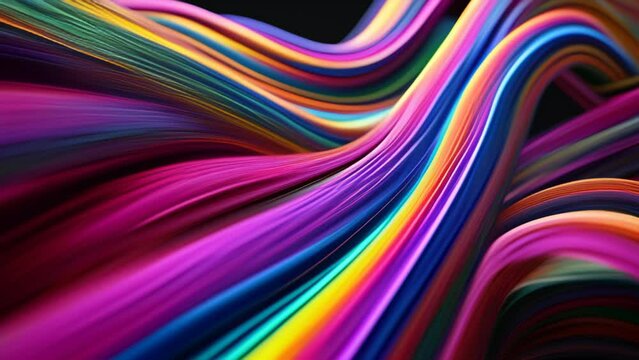  Vivid abstract swirls in motion, perfect for vibrant backgrounds