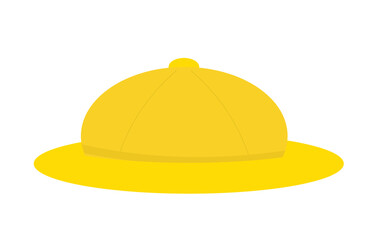 小学校の安全帽。通学帽。ベクターイラスト	
