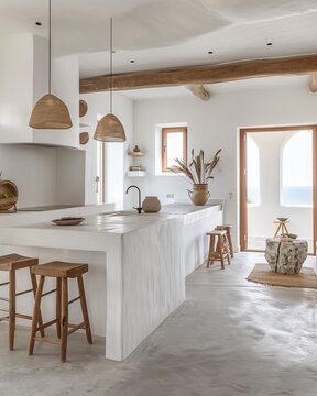 Kitchen in traditional Mexican style 
