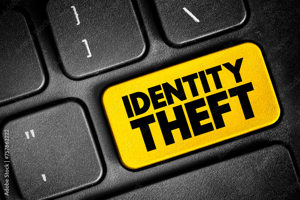 Poster identity theft occurs when someone uses another person's personal identifying information, to commit