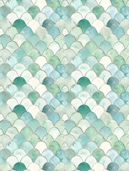Watercolor Vintage Tile Seamless Pattern - 757862808
