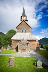 Fototapeta na wymiar Kaupanger Stave Church, Norway