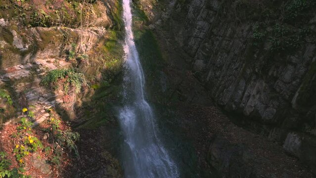 Yeddi Gozel Waterfall, Qabala, Azerbaijan
