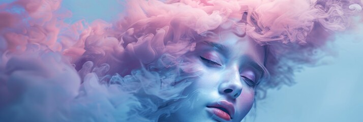 Pink Foggy Dreamscape: A Monthly Event Inspired by the Full Moon Generative AI