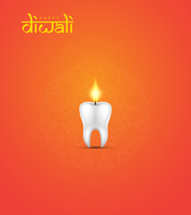 Happy Diwali Indian festival, camera lances with Diwali fire lamp, Diwali fire, pen, Diwali creative design for social media banner, poster vector illustration.