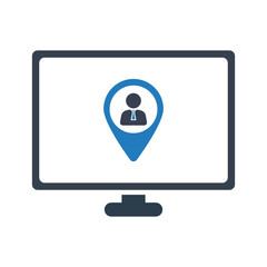 online location icon