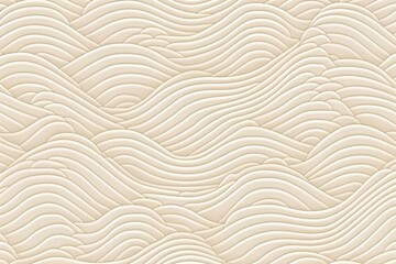 Wave-Inspired Wallpaper: A Modern Take on the Classic Pattern Generative AI