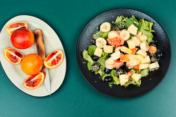 Oranges fruit salad