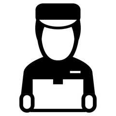 Deliveryman icon
