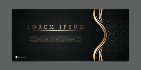 BANNER BACKGROUND LUXURY VECTOR