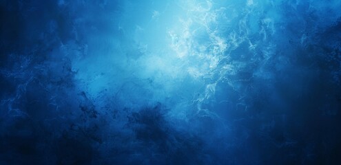 Aqua-Glow The Deep Blue Ocean's Radiant Beauty Generative AI - obrazy, fototapety, plakaty