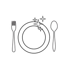 plate set fasting icon