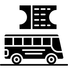 Bus Ticket Icon