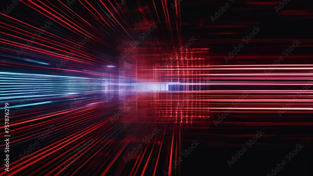 Poster vibrant abstract motion blur, perfect for dynamic intros or transitions