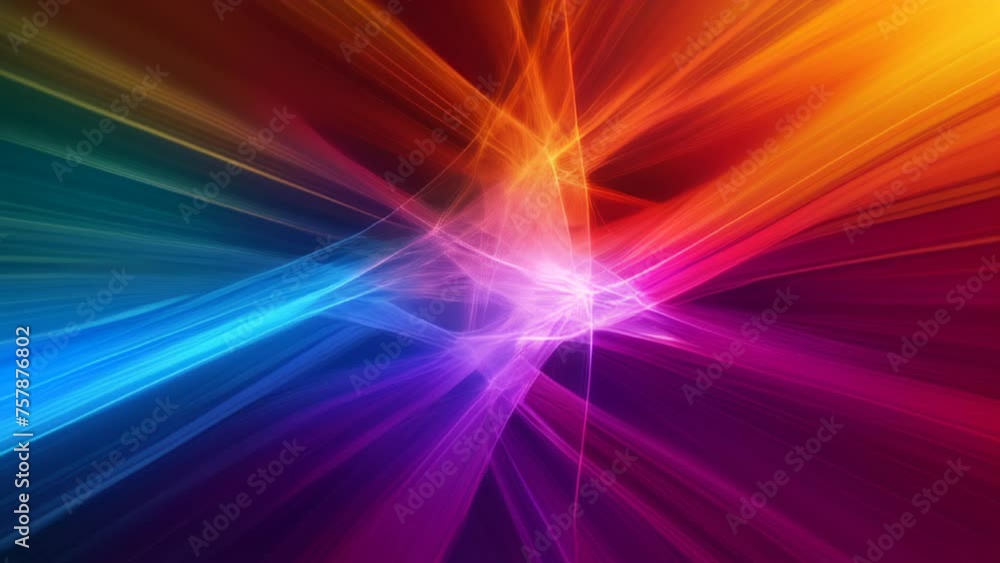 Poster vivid abstract explosion, perfect for dynamic intros or transitions