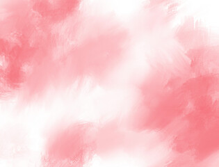 Obraz premium Water color, pink, white background, used as a background in the wedding and other tasks.