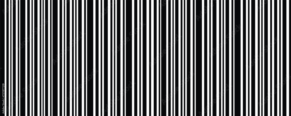 Poster set of barcode vector icon. trendy bar code for web icon. abstract barcode vector icon illustration.