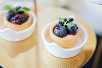 Food and Snacks beautifully arranged.