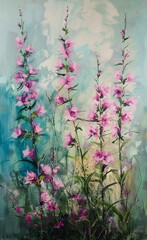Pink Petals in Full Bloom A Celebration of Spring's Vibrant Colors Generative AI