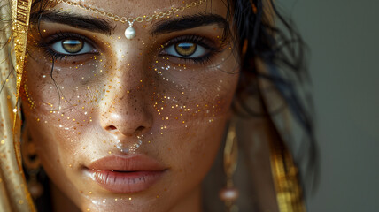beauty of egyptian woman, ai