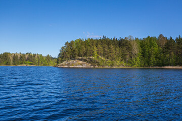 The coast of Lake Ladoga - 757880217