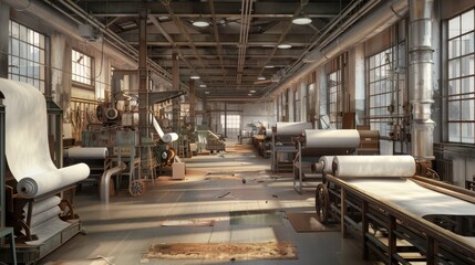 Paper manufacturing factory