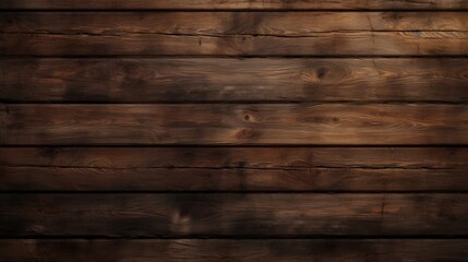 Old wooden texture. Dark wood plank panels background