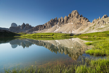 Paternkofel, Bödenseen, Südtirol, Dolomiten, Italien