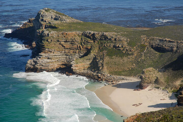 Diaz Beach, Cape Point Reserve, Cape of Good Hope, Southern Africa