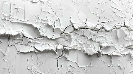 Clean white plastered wall texture as background 