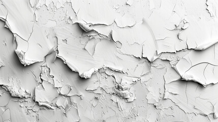 Clean white plastered wall texture as background 