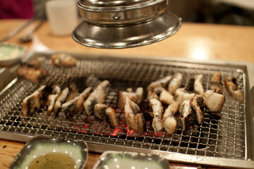 grilled eels
